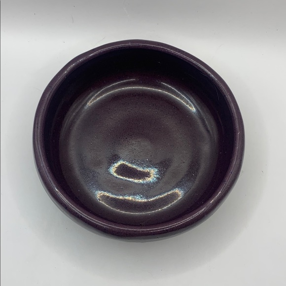 Deep Purple BB Pottery Bowl - Picture 2 of 8